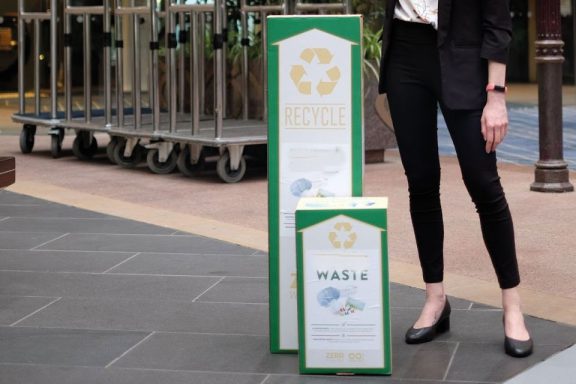 Recycle your Face Masks at Central Park